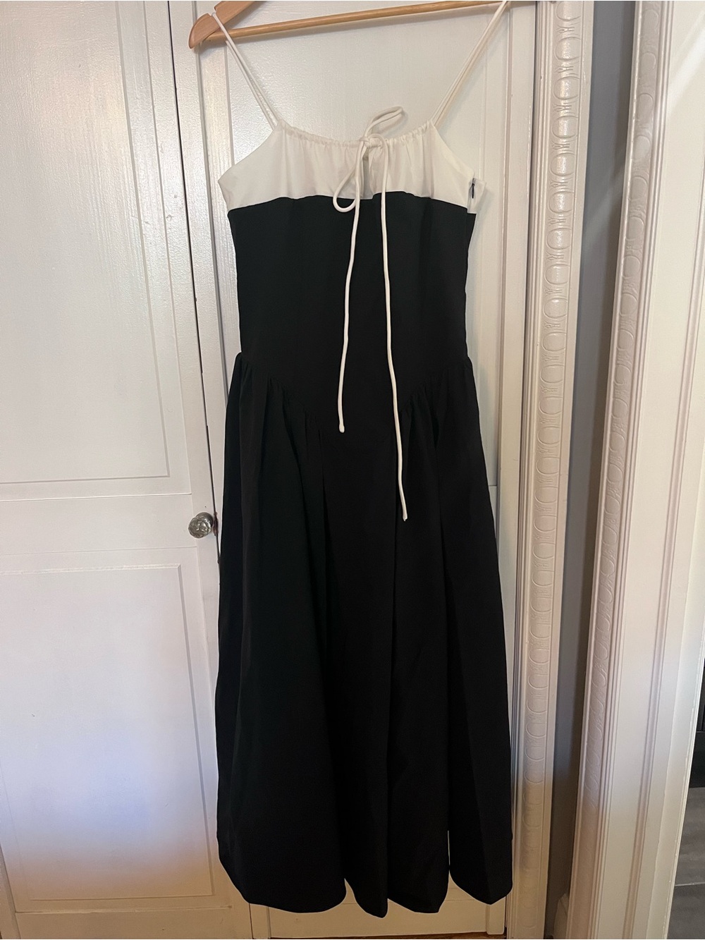 NWT Anthropologie Extro&Vert Corset Midi Dress - Size Medium
